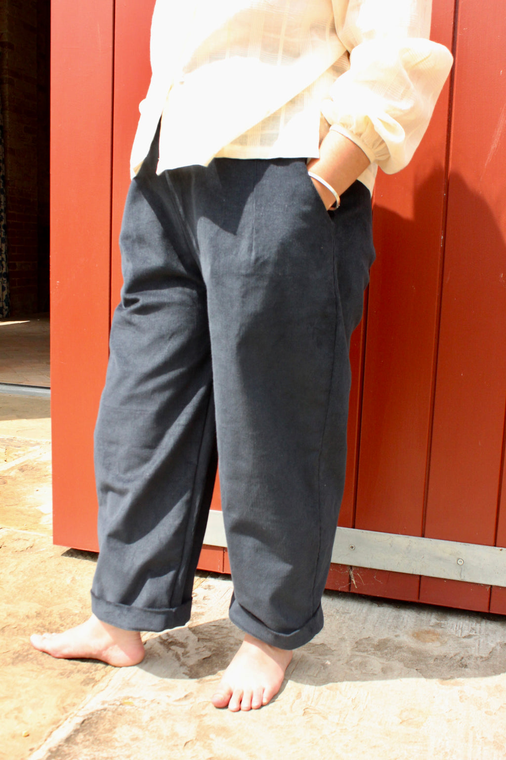 Kaely Russell Corduroy Trousers / Navy