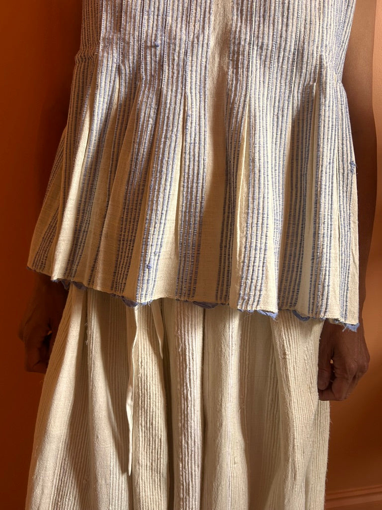 Iro Iro Happy Go Lucky Top / Ecru Stripe