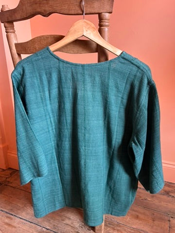 Iro Iro Cotton Jacket / Green