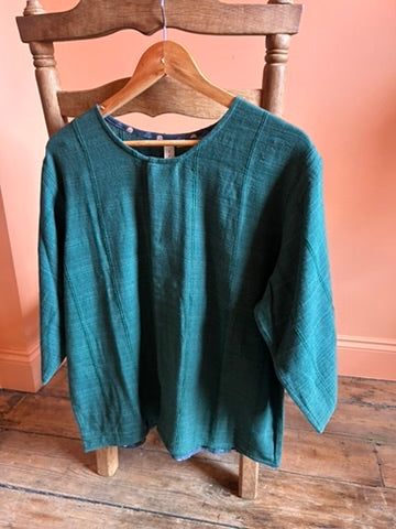 Iro Iro Cotton Jacket / Green