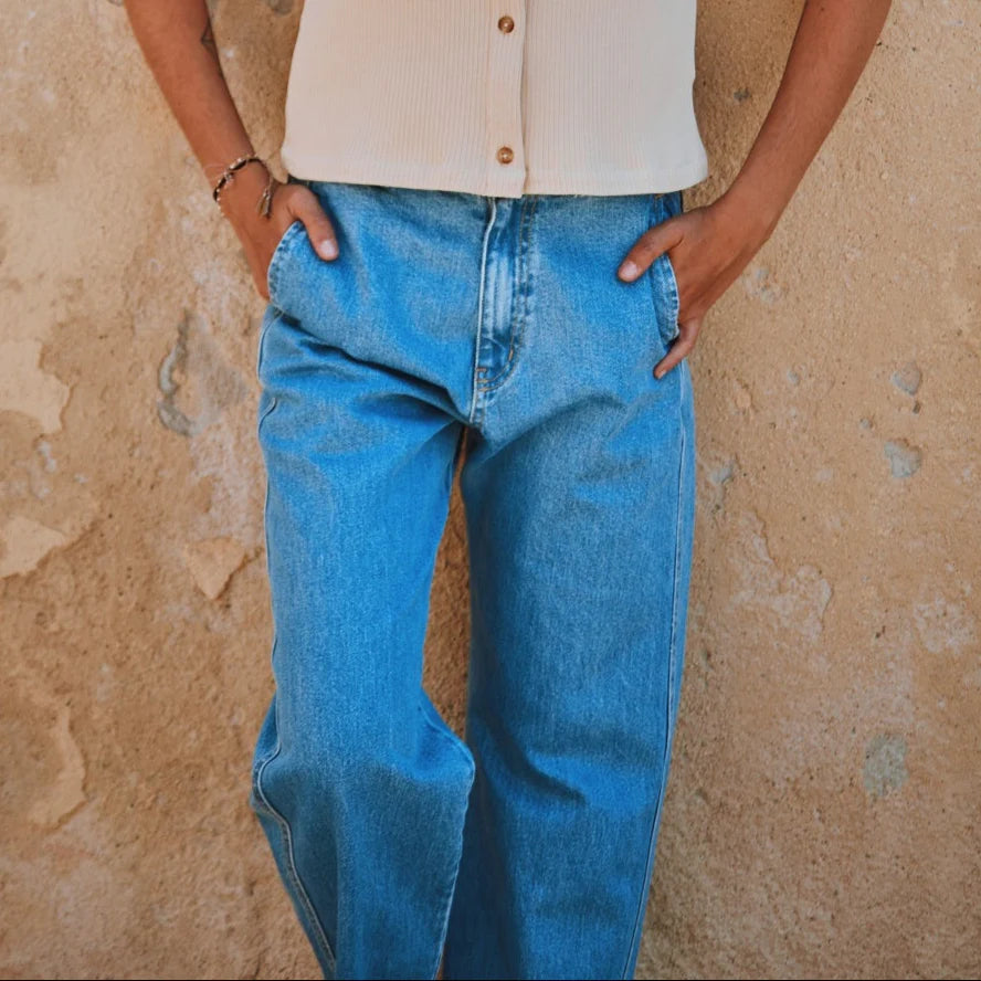 Gentian Trouser / Blue Denim