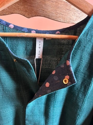 Iro Iro Cotton Jacket / Green