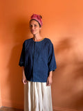 Iro Iro  Cotton Jacket / Indigo