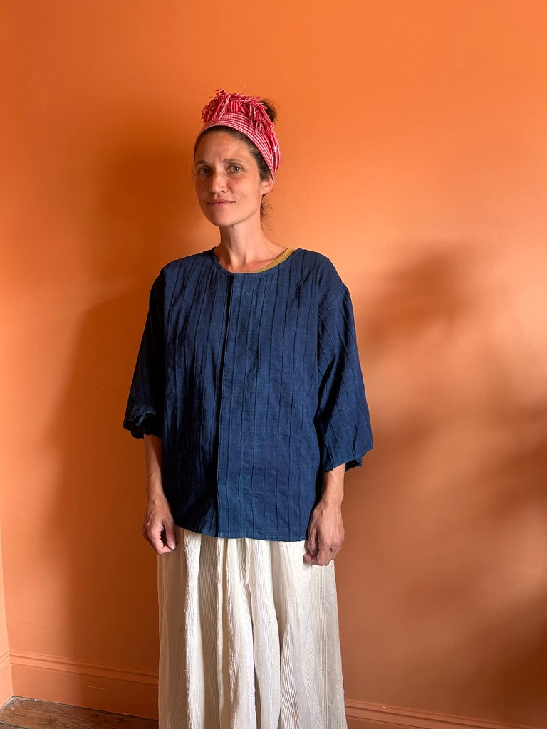 Iro Iro  Cotton Jacket / Indigo