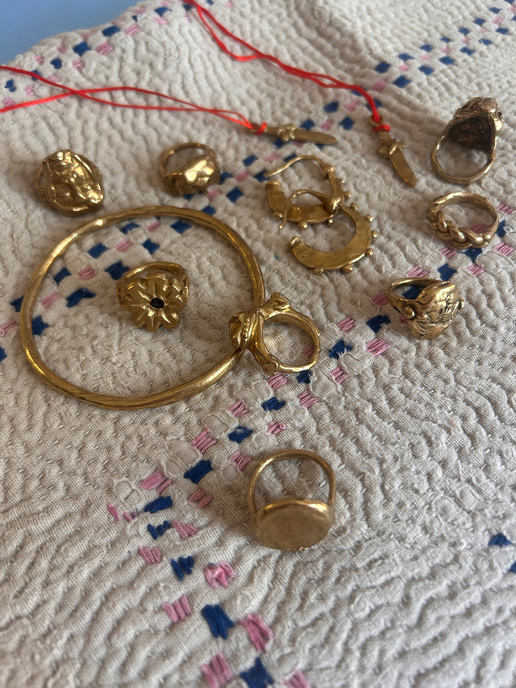House of Aquila Brass Bangle