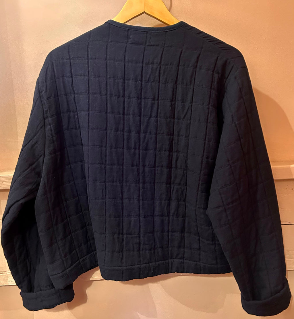 Kaely Russell Quilted Jacket / Navy