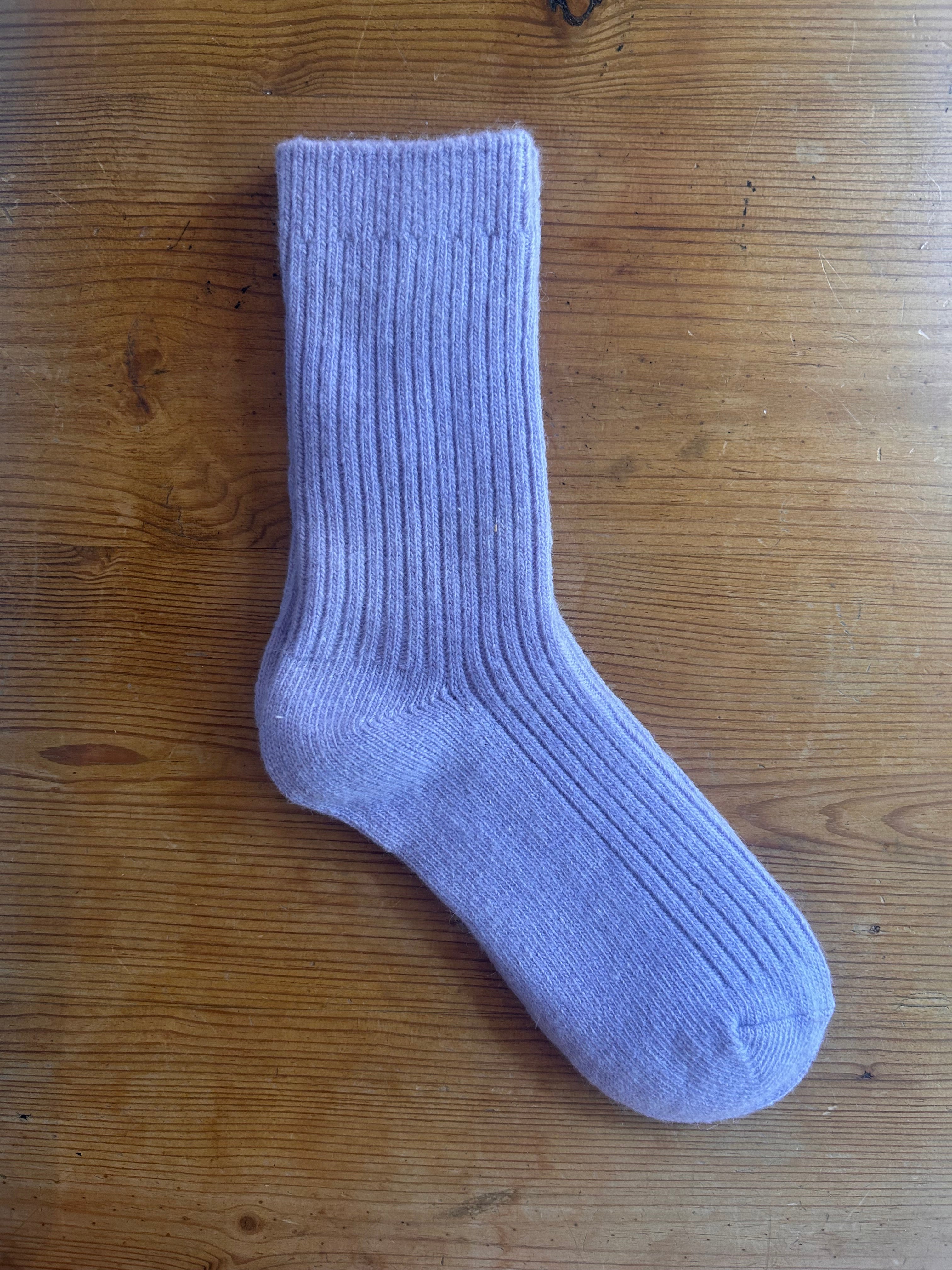 Roake Studio Merino Boot Socks /Lilac