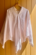 Studio Jos Lin Lace Poncho / Light Pink