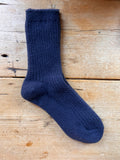 Roake Studio Merino Boot Socks / Navy