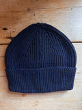 OMHU Tunø Merino Wool Beanie / Navy