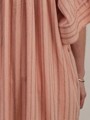 Kiki  Maxi Dress / Pink Stripes
