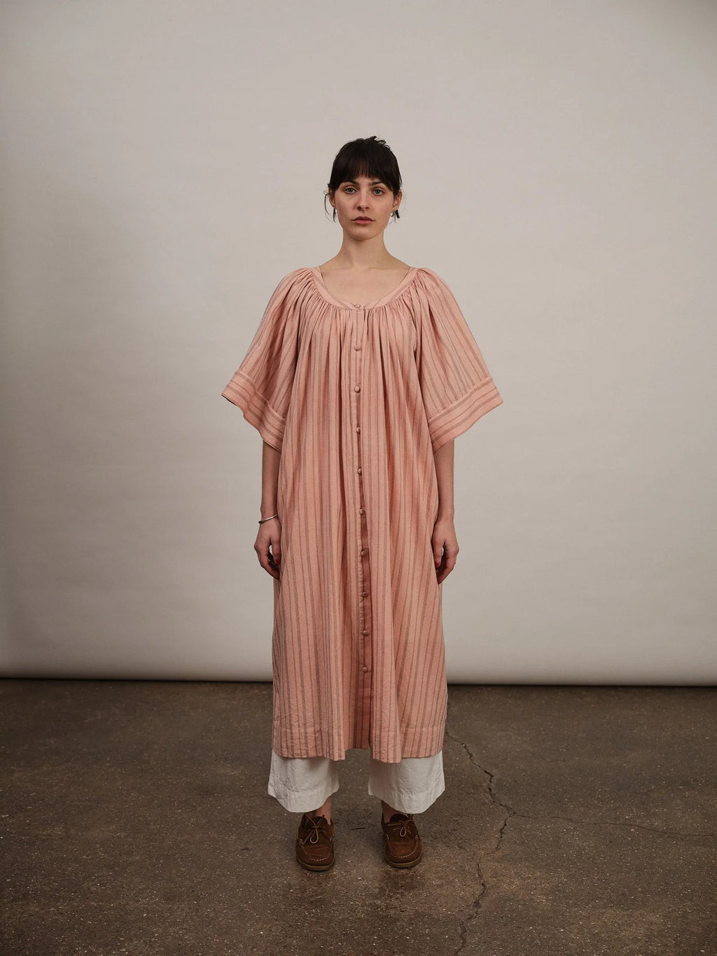 Kiki  Maxi Dress / Pink Stripes