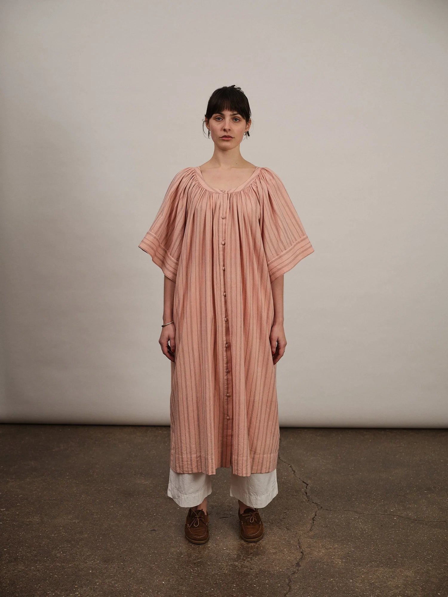 Kiki  Maxi Dress / Pink Stripes