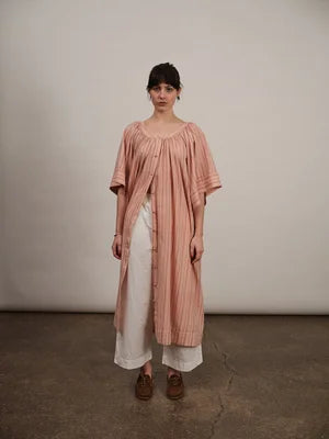 Kiki  Maxi Dress / Pink Stripes