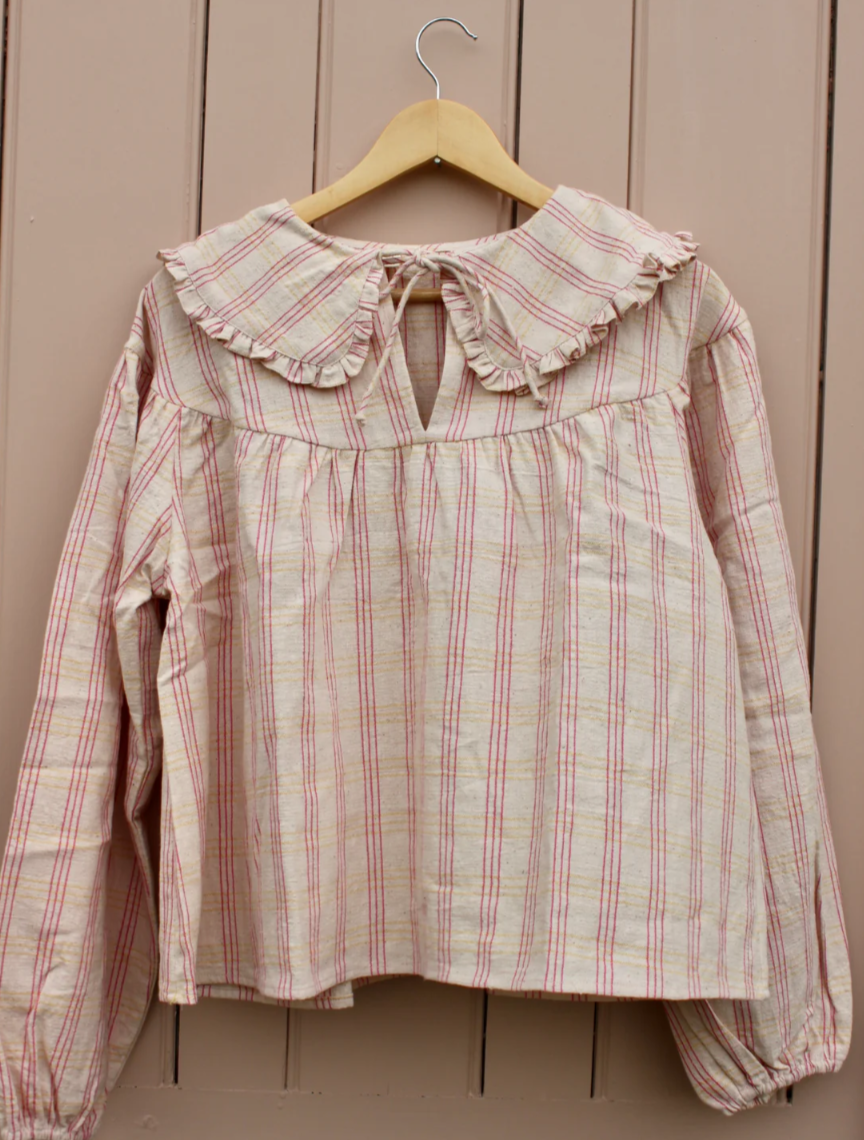 Nona Wear Luchia Smock / Pink over Yellow
