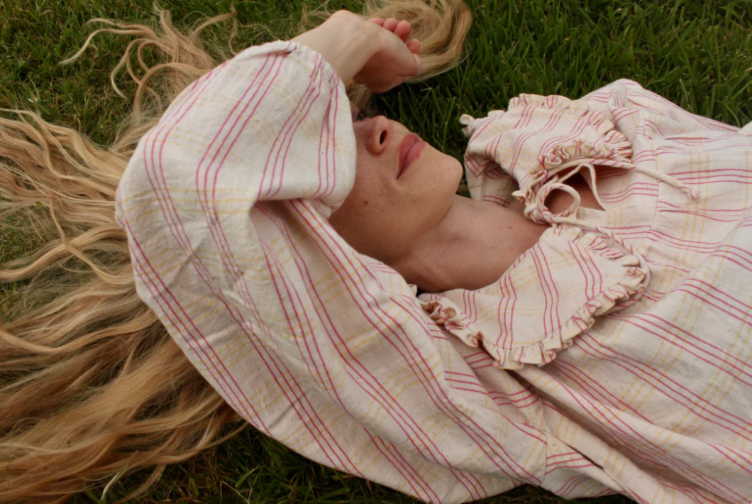 Nona Wear Luchia Smock / Pink over Yellow