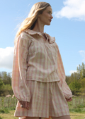 Nona Wear Luchia Smock / Yellow over Pink