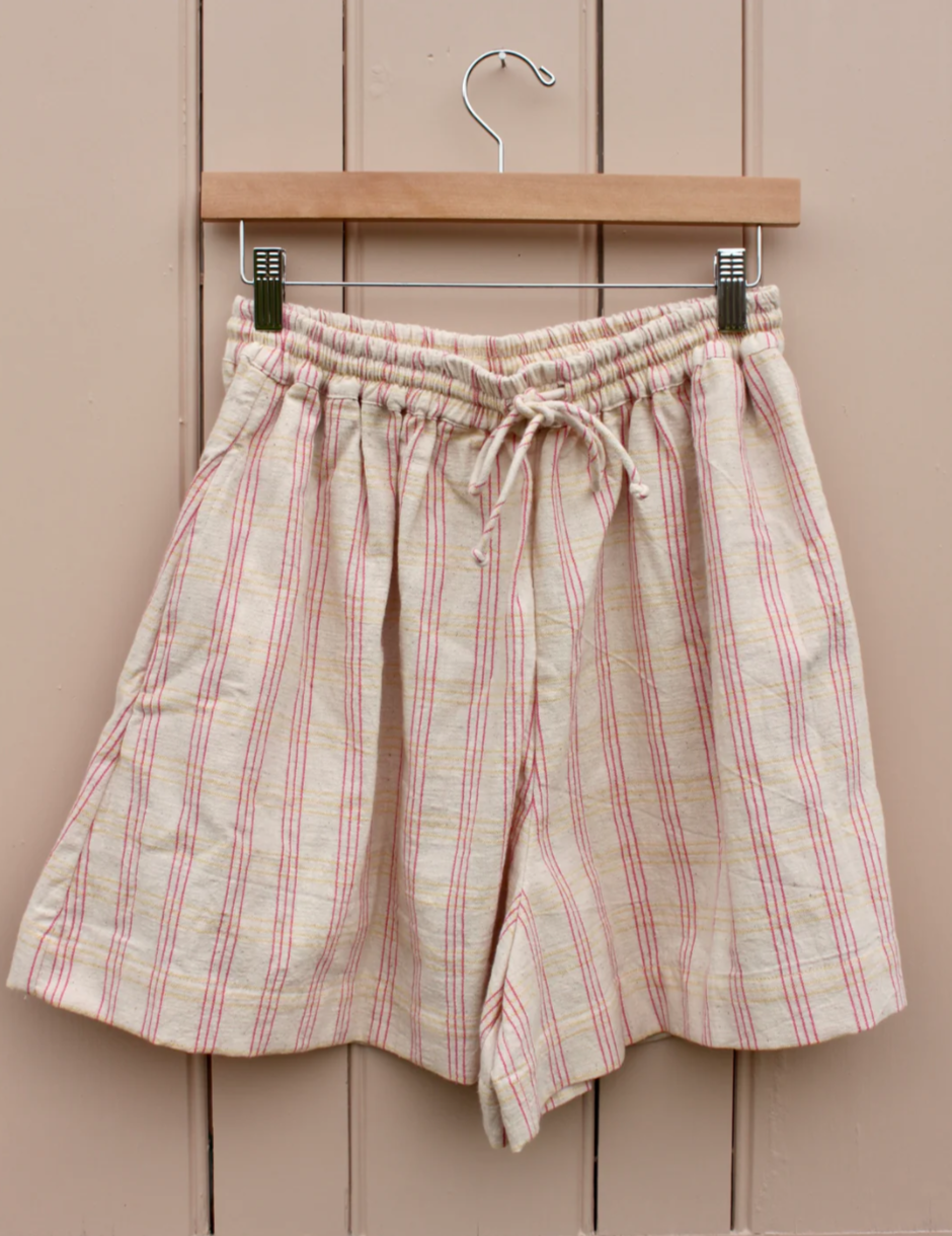 Nona Wear Luchia Shorts / Pink over Yellow