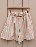 Nona Wear Luchia Shorts / Pink over Yellow