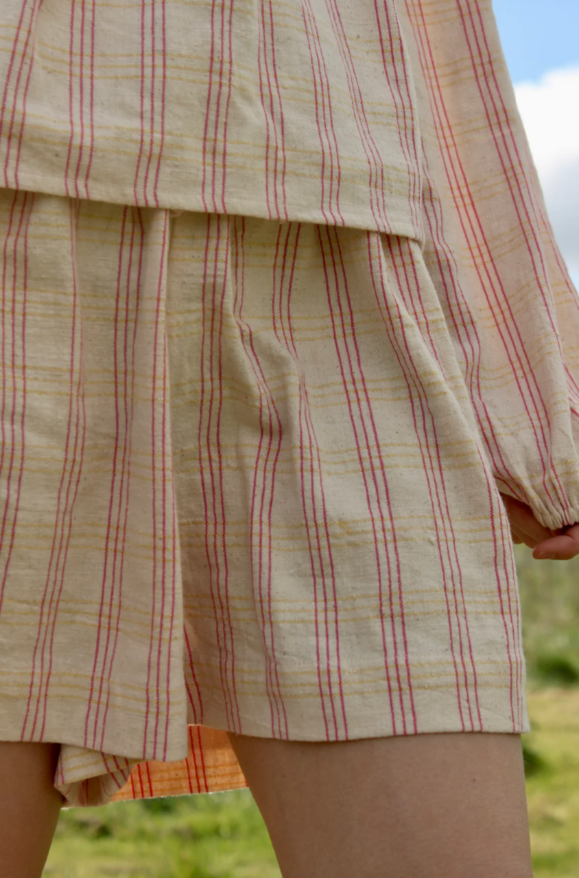 Nona Wear Luchia Shorts / Pink over Yellow