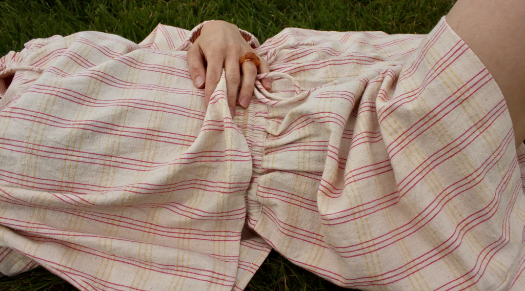 Nona Wear Luchia Shorts / Pink over Yellow