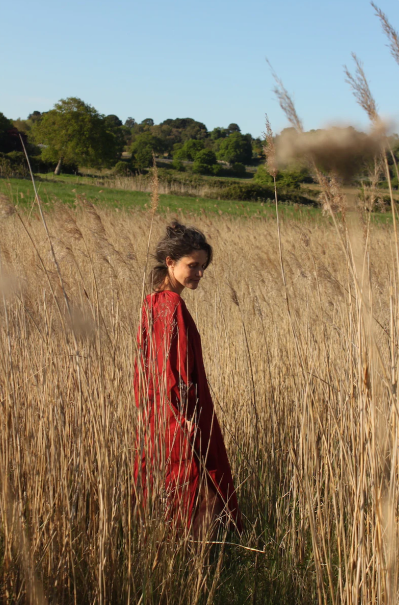 Nona Wear Grace Dress / Red Earth