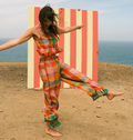 Mahika Kala - Suki Trousers / Sunset Check