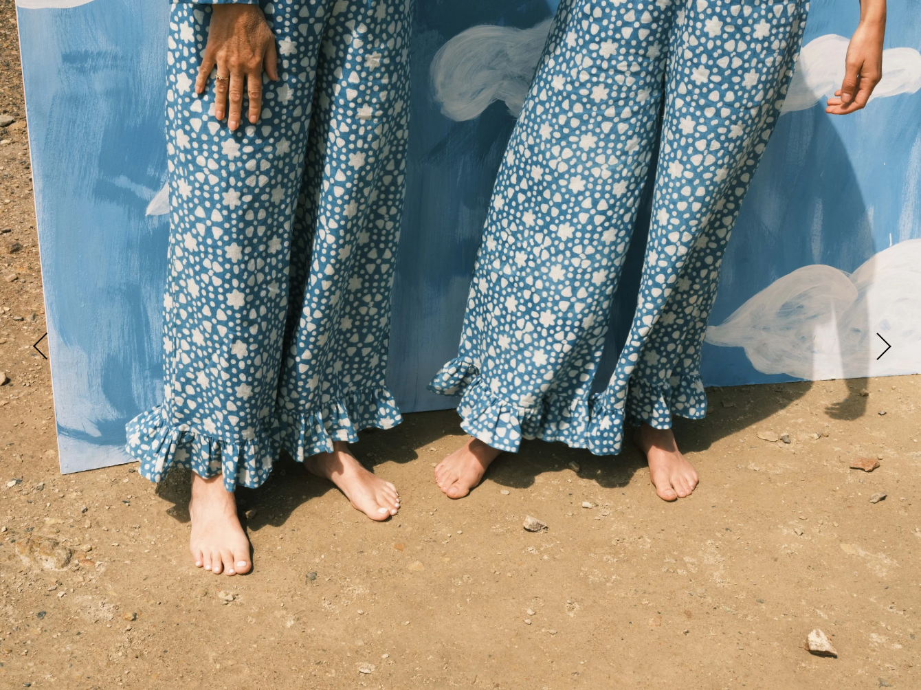 Mahika Kala Suki trousers / Indigo Jelly
