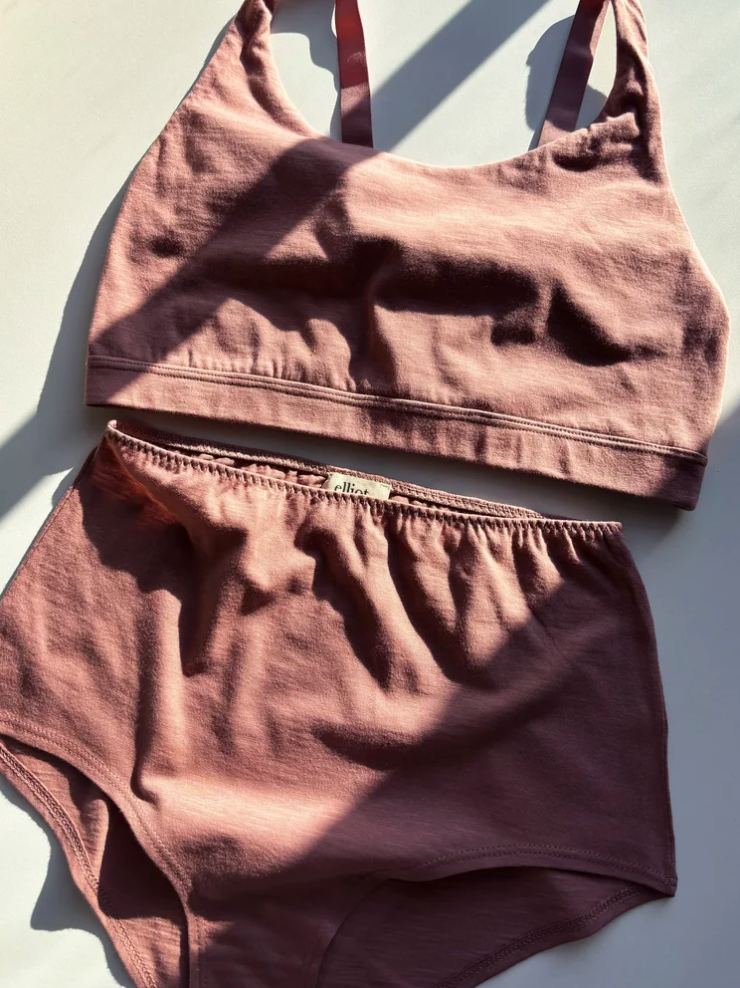 Elliot Organics Suki Day to Night Bra / Dusty Rose