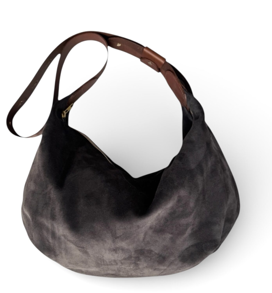 P Kirkwood KAI Bag / Grey Suede
