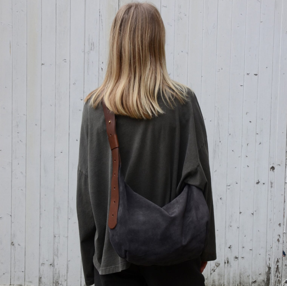 P Kirkwood KAI Bag / Grey Suede