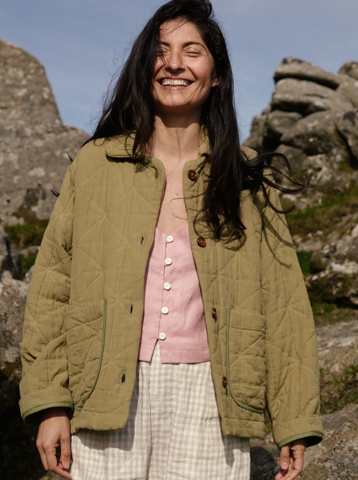 Kaely Russell Rue Jacket / Quilted Olive