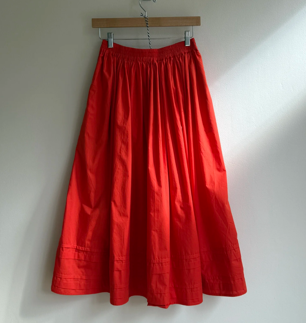Studio Ren Quinn Skirt / Poppy Red