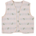 Poudre Organic Calypso Waistcoat / Olive Branch
