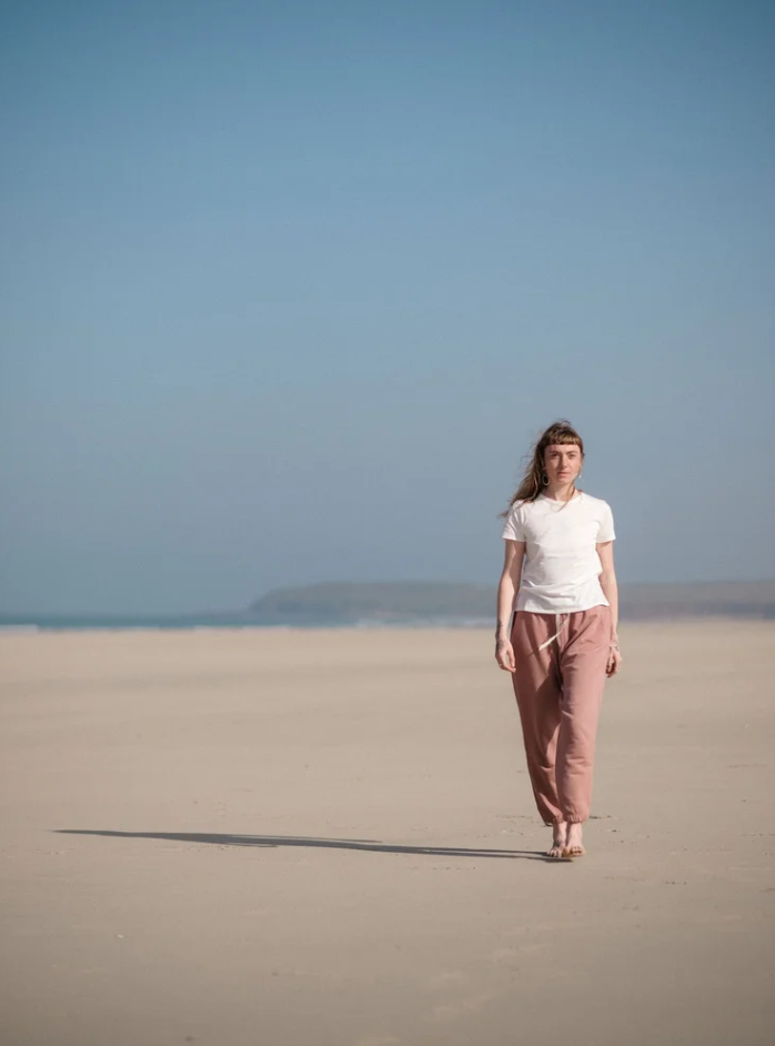 Evie Lounge Pant / Dusty Rose