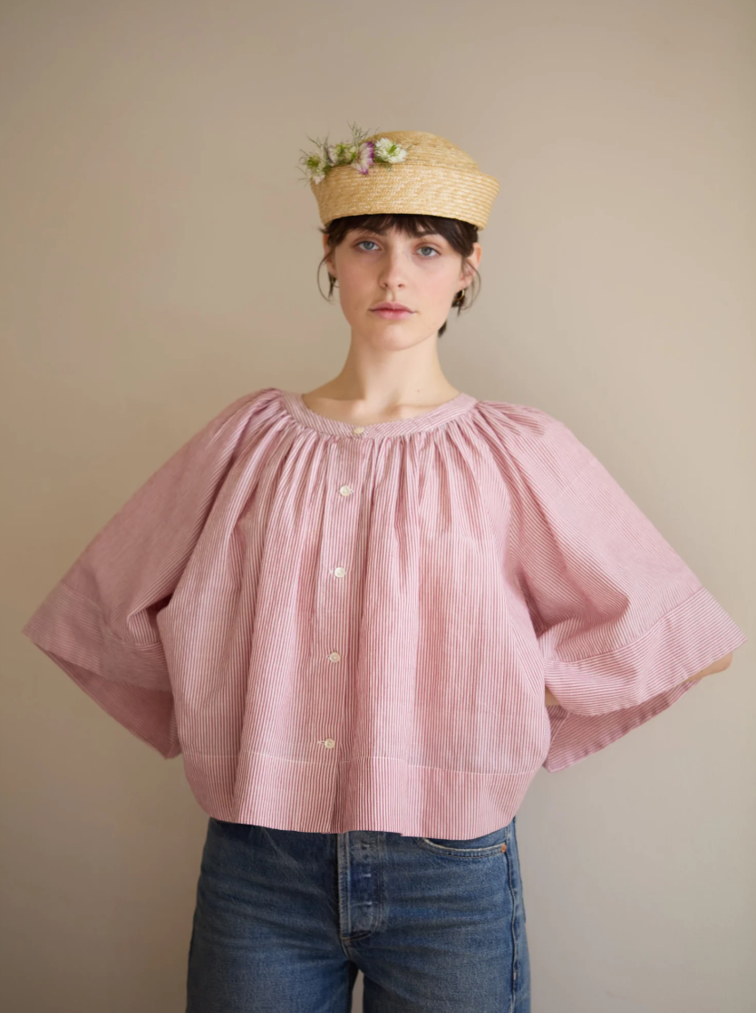 Studio Ren Lula Top / Red/White Stripe