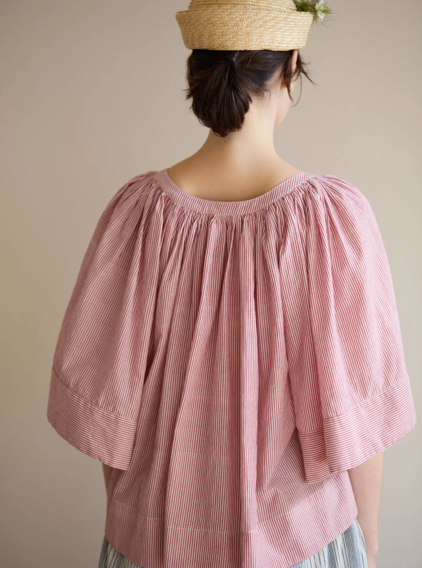 Studio Ren Lula Top / Red/White Stripe