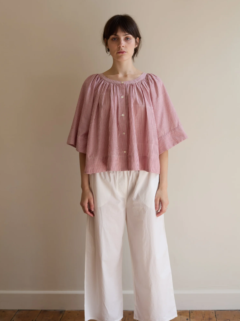 Studio Ren Lula Top / Red/White Stripe