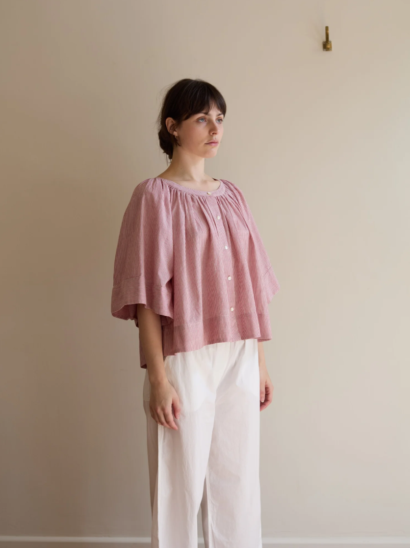 Studio Ren Lula Top / Red/White Stripe