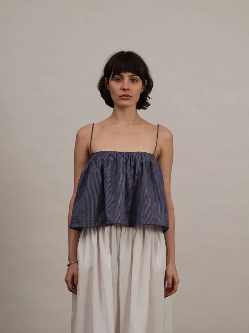 Studio Ren Lottie Top / Midnight Stripe