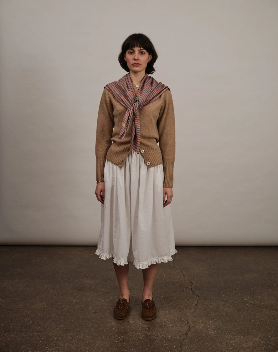 Studio Ren Prairie Skirt / Snow White