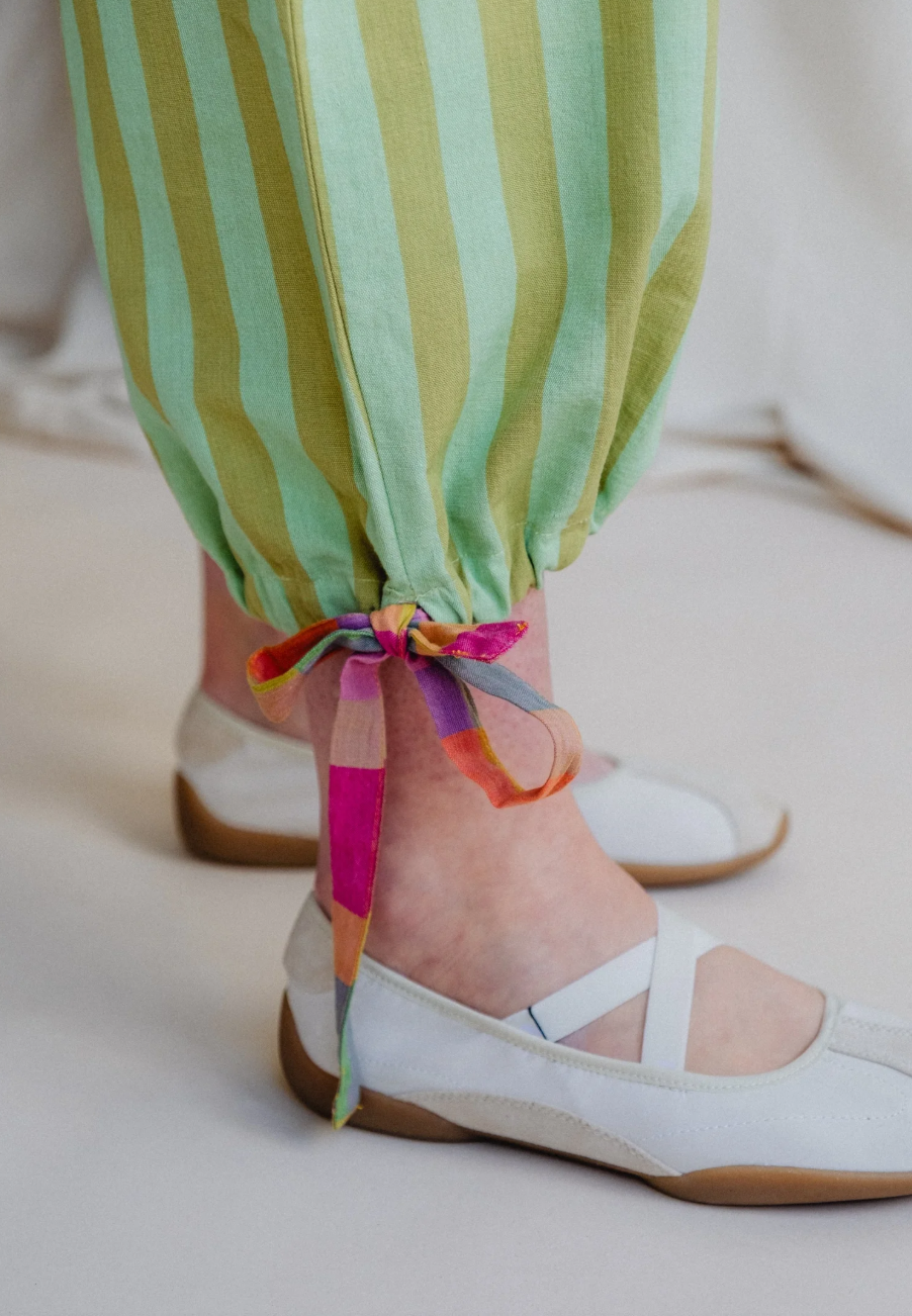 Mahika Kala Peggy Trousers / Sherbert Stripe