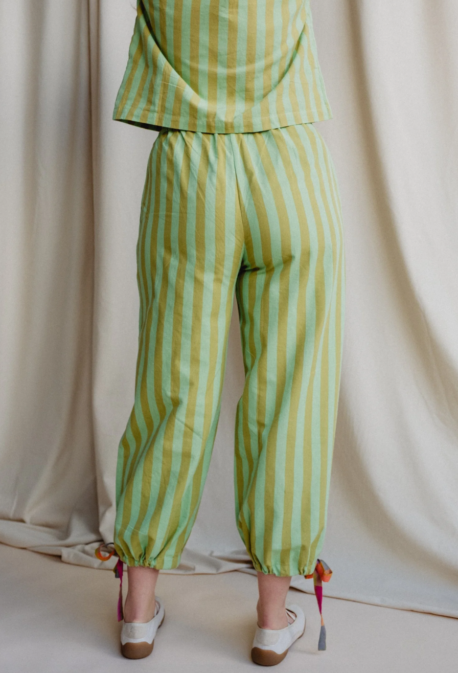 Mahika Kala Peggy Trousers / Sherbert Stripe