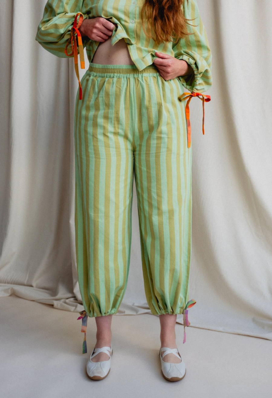 Mahika Kala Peggy Trousers / Sherbert Stripe