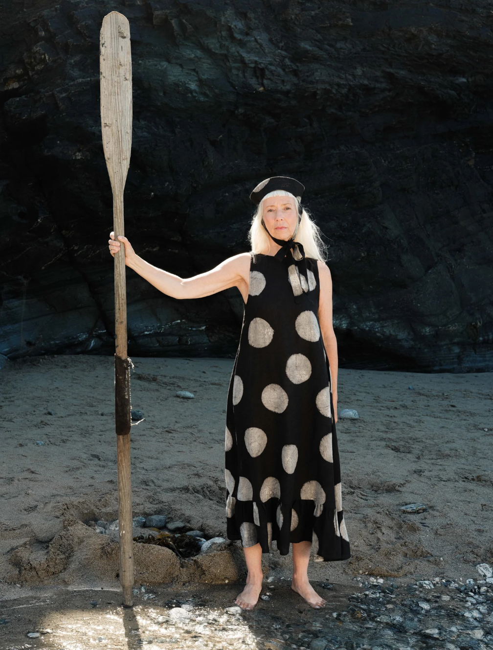 Mahika Kala Cosmos Dress / Ink