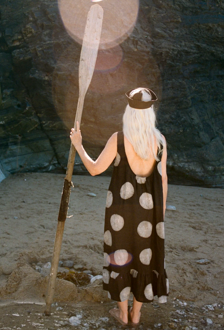 Mahika Kala Cosmos Dress / Ink