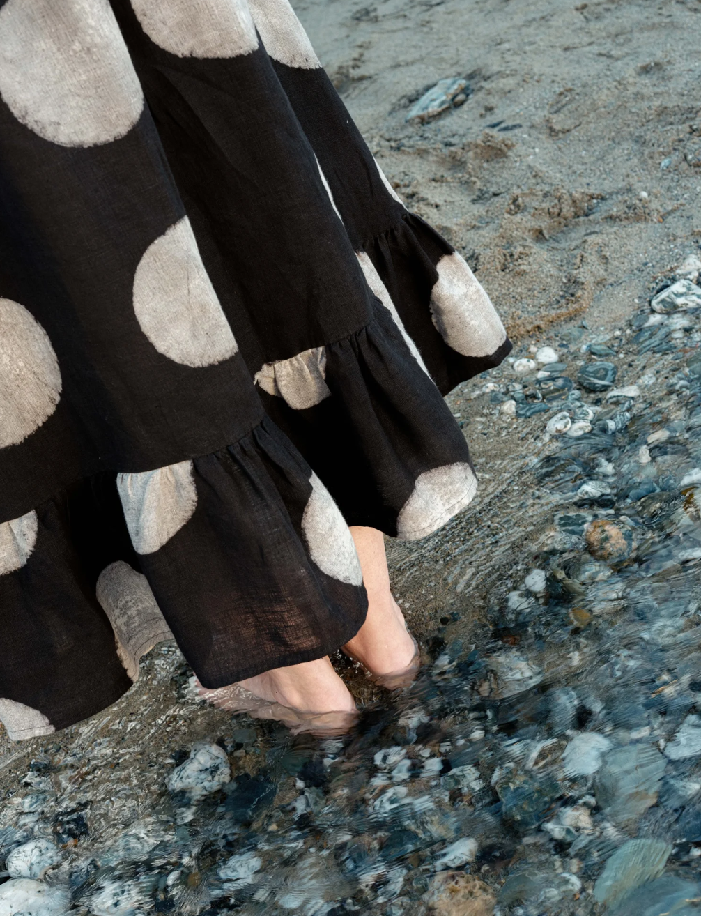 Mahika Kala Cosmos Dress / Ink
