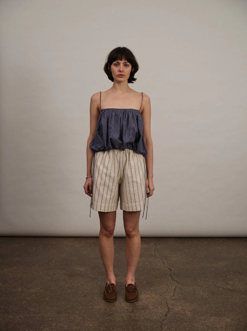 Studio Ren Walter Shorts / Sleepier Stripe