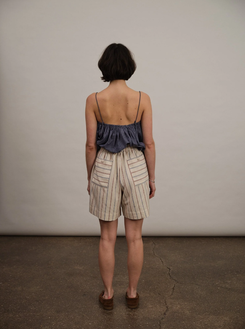 Studio Ren Walter Shorts / Sleepier Stripe