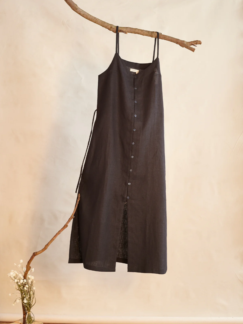 Kaely Russell Birch Dress / Black